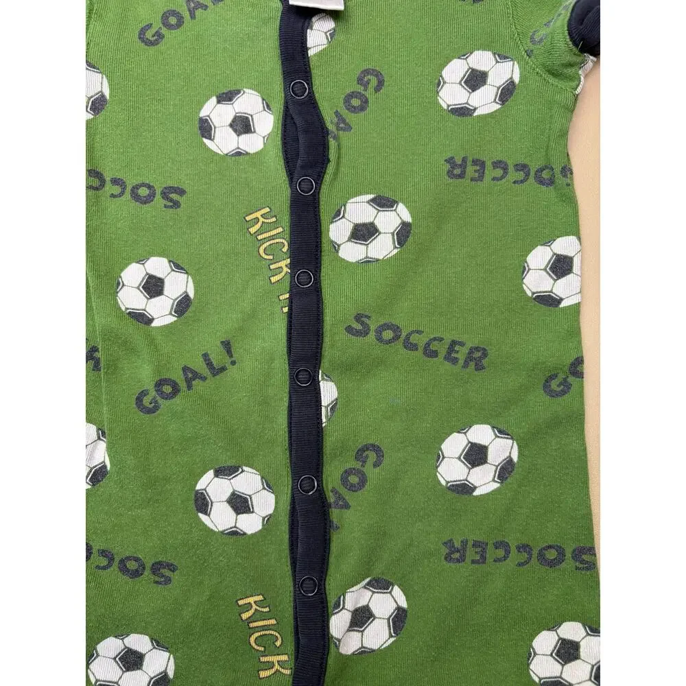 Gymboree Baby Romper Lot 18-24M Crocodile Soccer Short Sleeve EUC 2 Piece